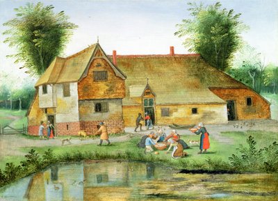 Il pasto del contadino da Pieter Brueghel the Younger
